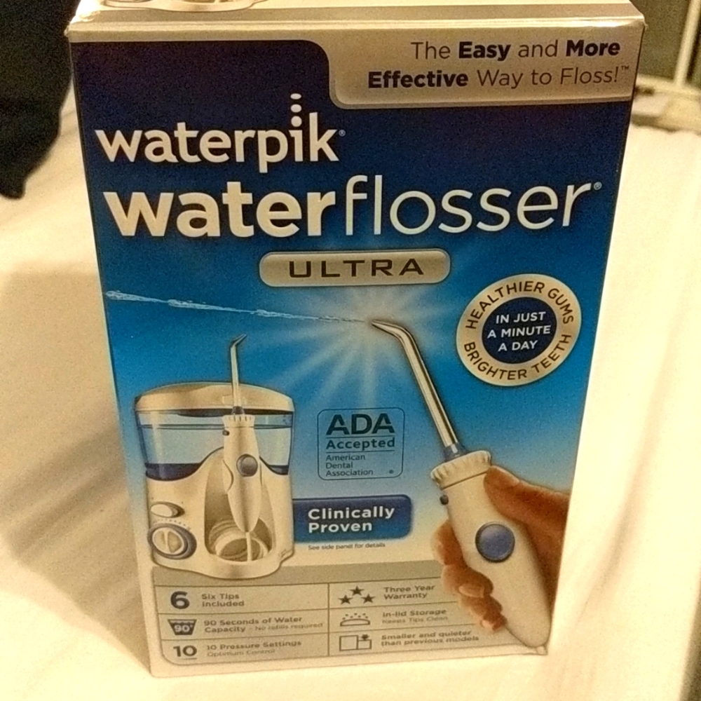 New waterpik ultra water flosser